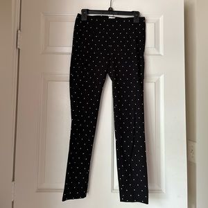 A New Day size 2 black polka dot pants